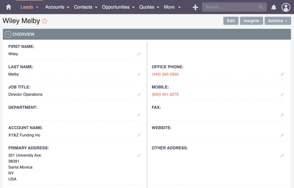 SuiteCRM Workflow Calculated Fields - Check the Data