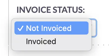 Create Quote-Invoice Status