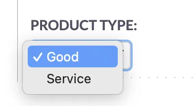 Product Type