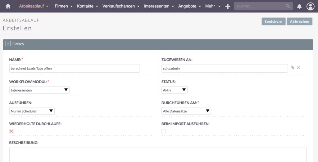 Automatisieren Sie Ihr Unternehmen mit geplanten SuiteCRM-Workflows: Ein vollständiger Leitfaden