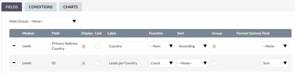 Applying the Count Function - Rename Label