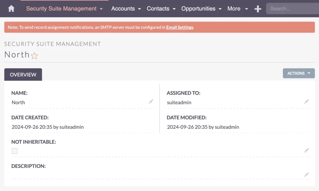 SuiteCRM Security Suite 101: Everything you need to know about Security Groups