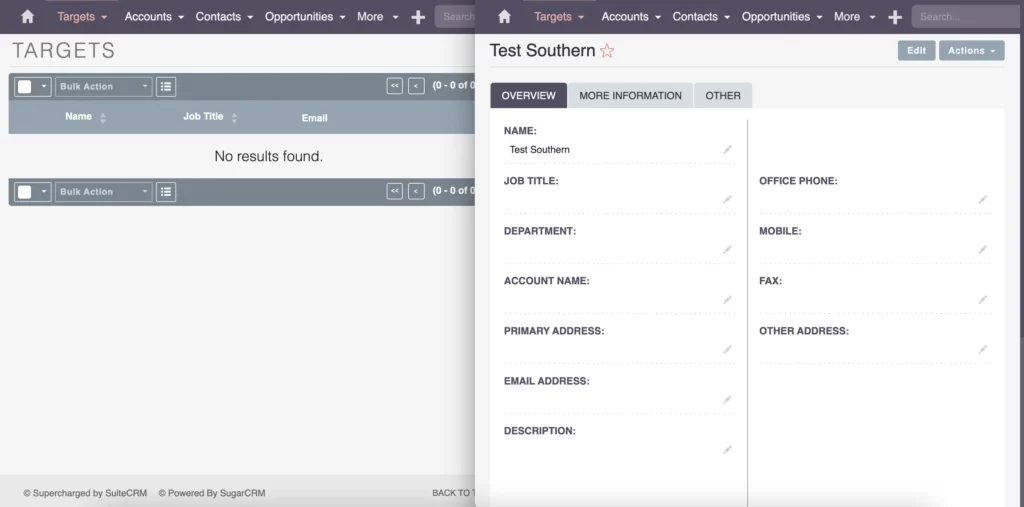 Demonstrating SuiteCRM Security Groups