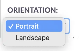 suitecrm pdf template orientation